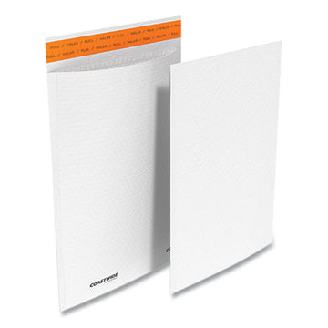 Coastwide Professional™ Self-sealing Kraft Bubble Mailer, #4, Square Flap, Self-adhesive Closure, 10.25 X 13.5, White, 100-pack freeshipping - TVN Wholesale